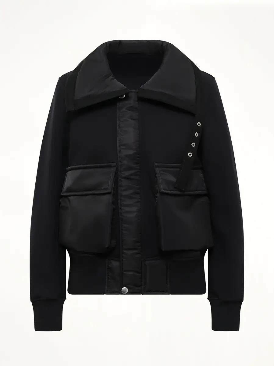 Sacai Sponge Sweat Blouson | Thumbnail 2 Sacai Sponge Sweat Blouson | Thumbnail 2