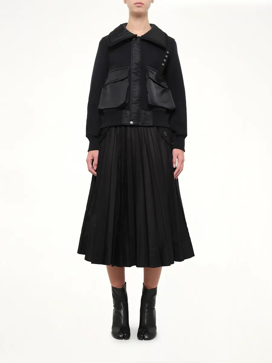 Sacai Sponge Sweat Blouson | Thumbnail 7 Sacai Sponge Sweat Blouson | Thumbnail 7