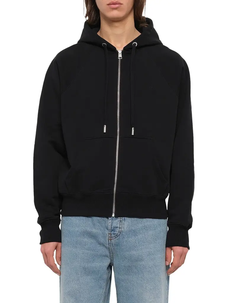 Embossed Ami De Coeur Zipped Hoodie Embossed Ami De Coeur Zipped Hoodie
