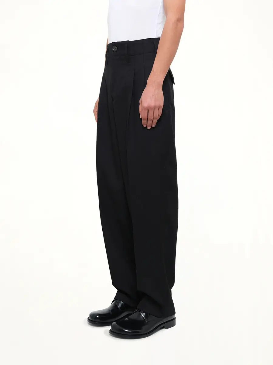 AMI PARIS 2 Pleats Suit Trouser | Thumbnail 3 AMI PARIS 2 Pleats Suit Trouser | Thumbnail 3