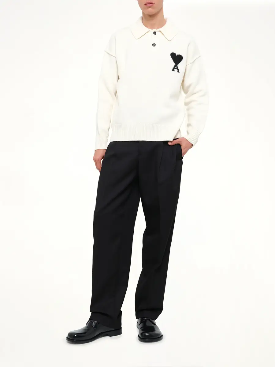 AMI PARIS 2 Pleats Suit Trouser | Thumbnail 4 AMI PARIS 2 Pleats Suit Trouser | Thumbnail 4