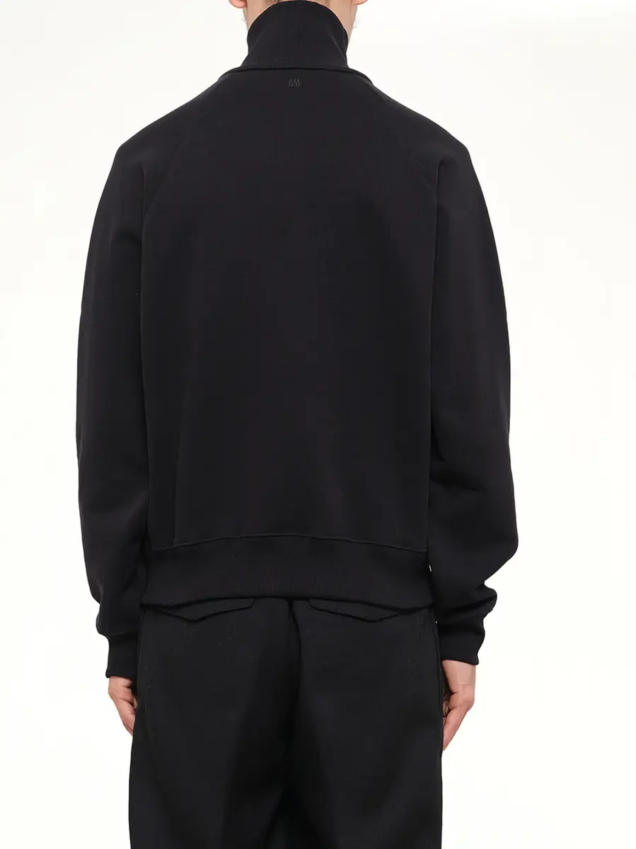 AMI PARIS Embossed Ami De Coeur Zipped Sweatshirt | Thumbnail 5 AMI PARIS Embossed Ami De Coeur Zipped Sweatshirt | Thumbnail 5