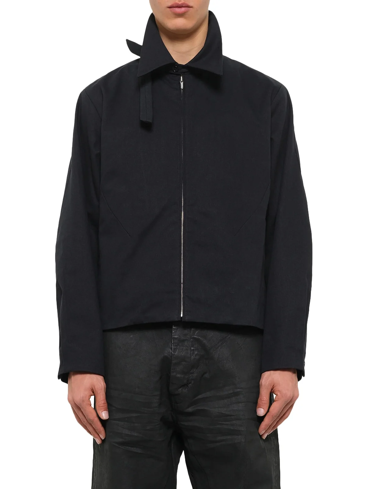 POST ARCHIVE FACTION A Jacket (Archive) in Denim Black