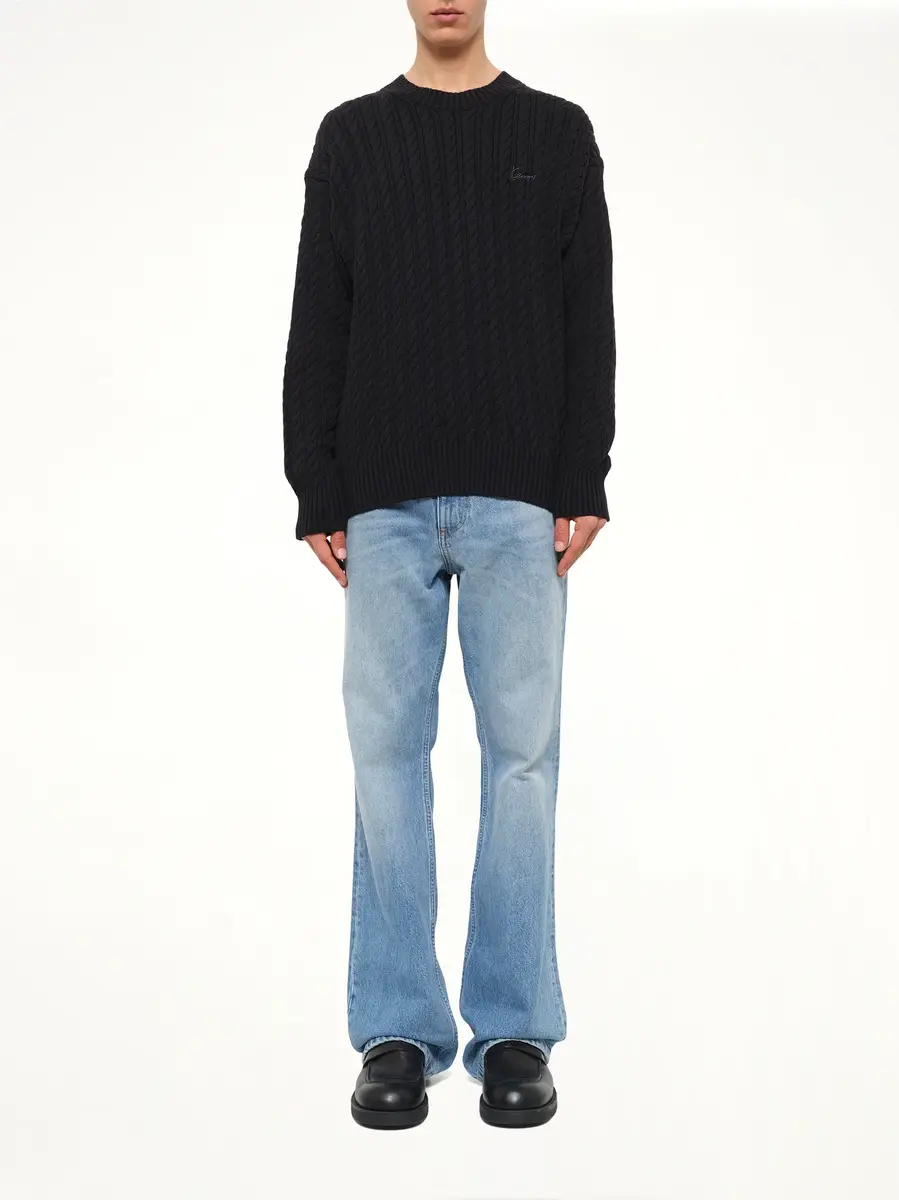 KENZO Kenzo Signature Cable Knit Jumper | Thumbnail 7