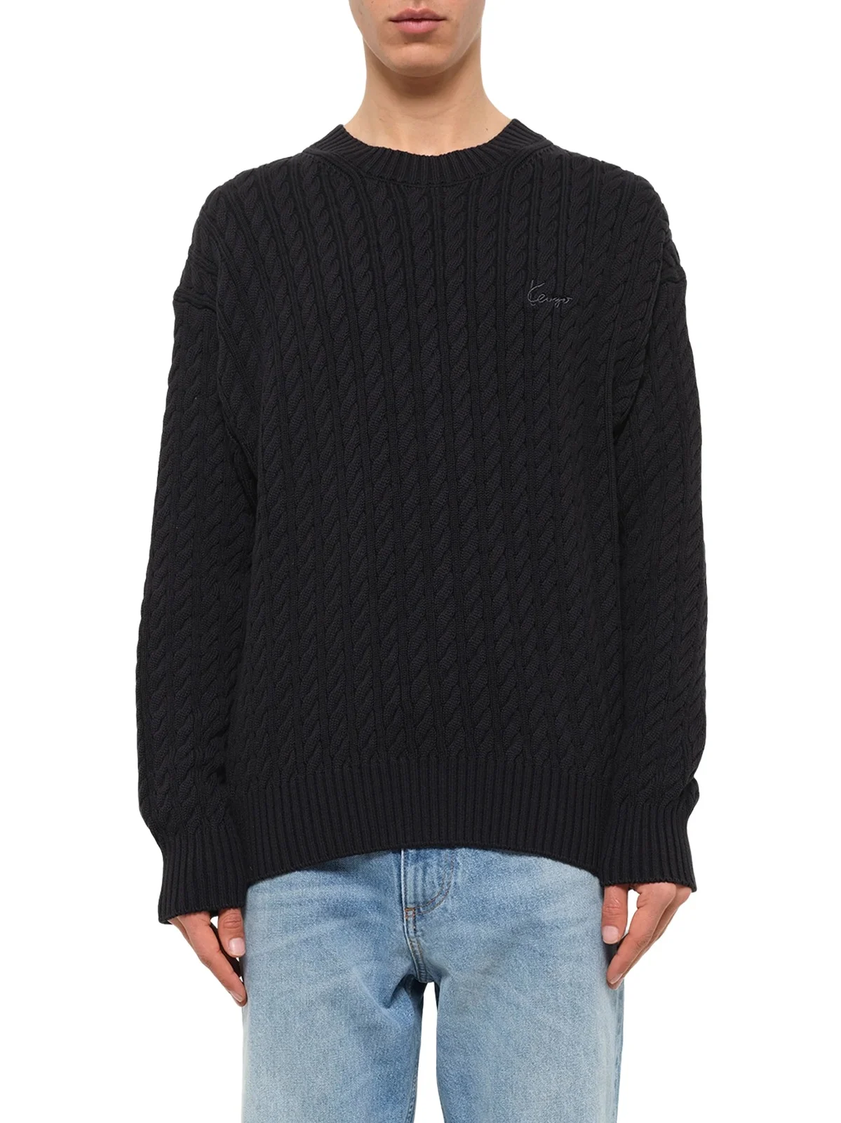 Kenzo Signature Cable Knit Jumper