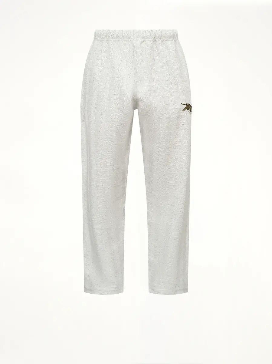 KENZO Kenzo Jumping Tiger Straight Jog Pants in Pale Grey | Thumbnail 2 KENZO Kenzo Jumping Tiger Straight Jog Pants in Pale Grey | Thumbnail 2
