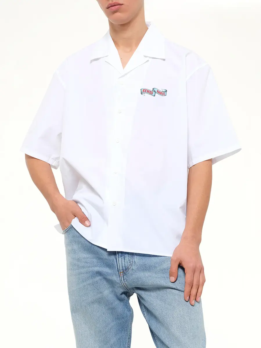 KENZO Kenzo Jumping Tiger Hawaiian Short Sleeve Shirt | Thumbnail 6 KENZO Kenzo Jumping Tiger Hawaiian Short Sleeve Shirt | Thumbnail 6
