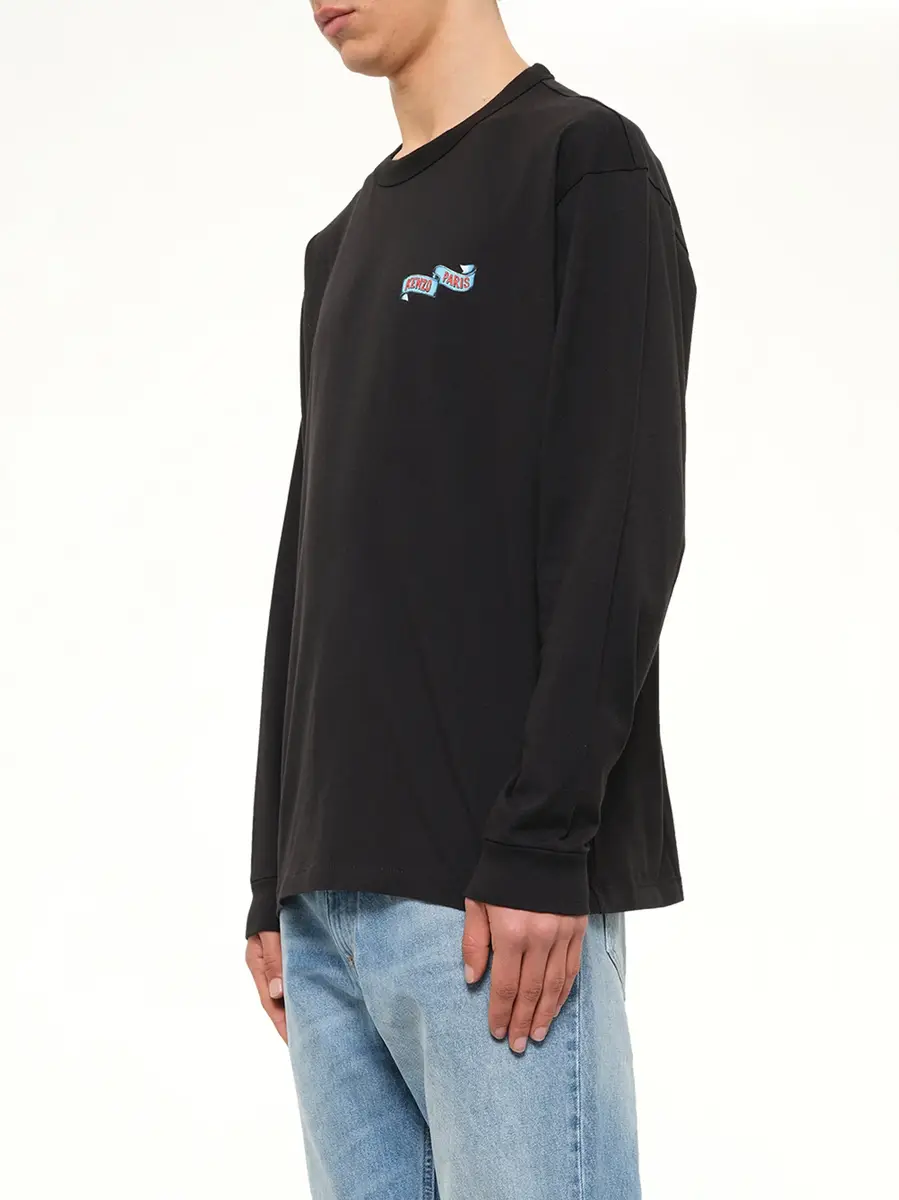 KENZO Gots Kenzo Jumping Tiger Long Sleeves T-shirt | Thumbnail 3