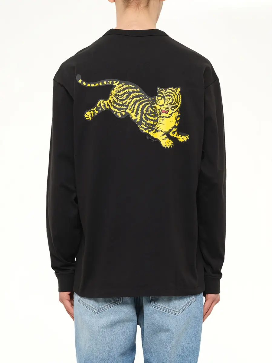 KENZO Gots Kenzo Jumping Tiger Long Sleeves T-shirt | Thumbnail 5