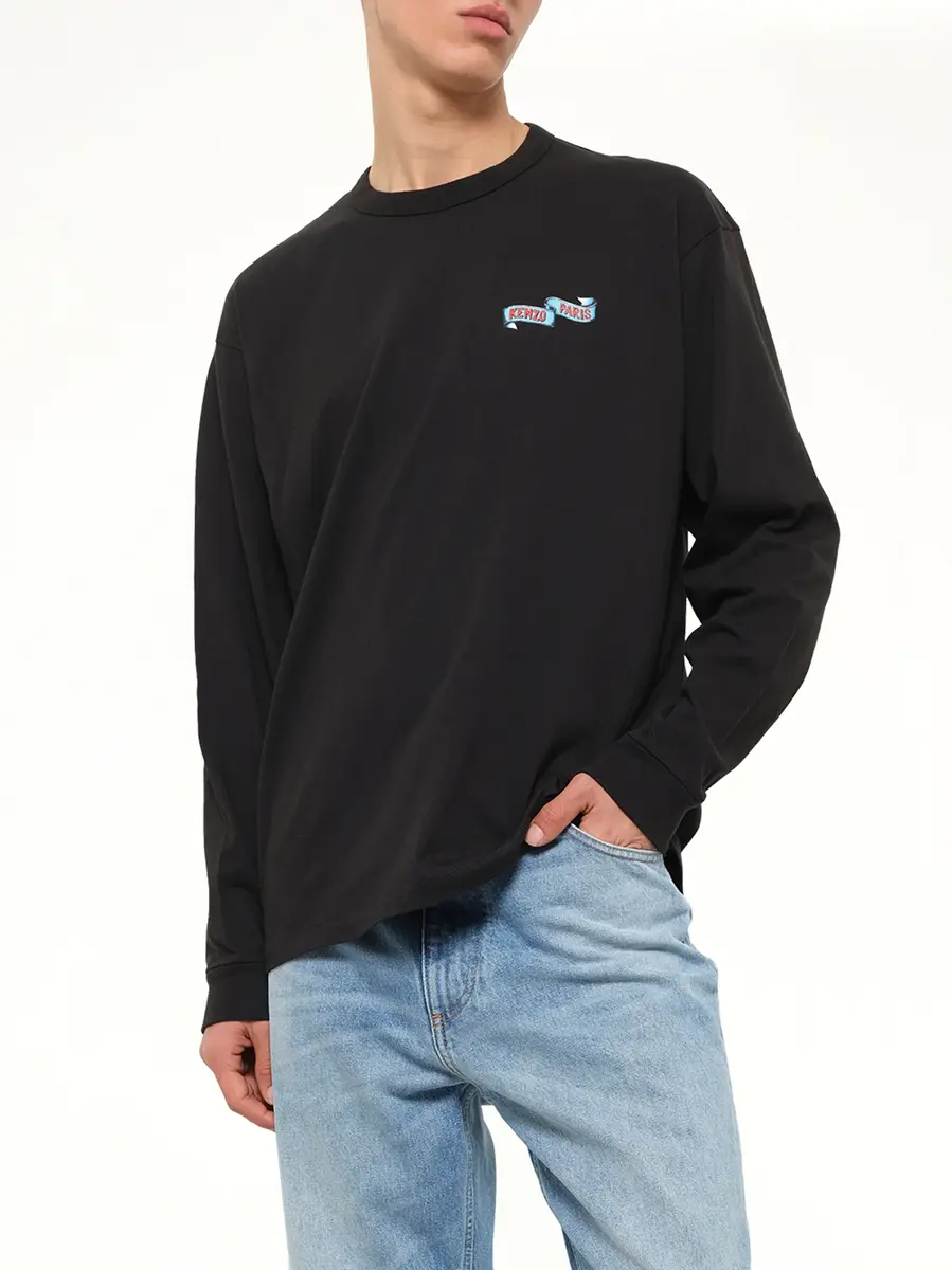 KENZO Gots Kenzo Jumping Tiger Long Sleeves T-shirt | Thumbnail 6