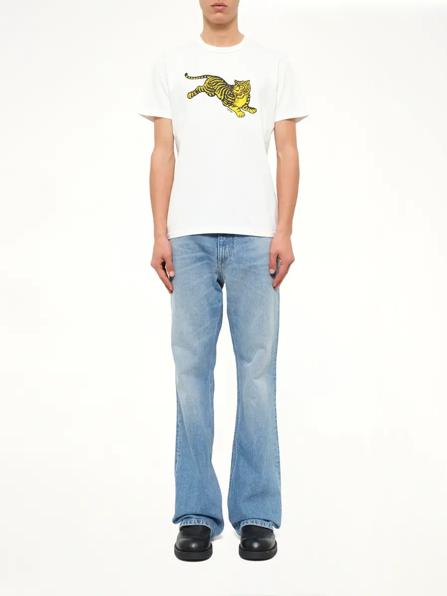 KENZO Gots Kenzo Jumping Tiger Slim T-shirt in Off White | Thumbnail 7 KENZO Gots Kenzo Jumping Tiger Slim T-shirt in Off White | Thumbnail 7