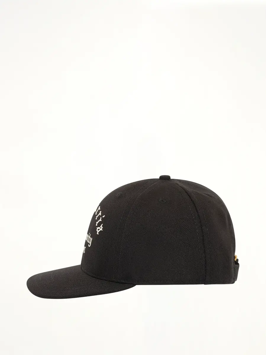 Willy Chavarria Chavarria Community Center Cap in Black Beauty | Thumbnail 2 Willy Chavarria Chavarria Community Center Cap in Black Beauty | Thumbnail 2