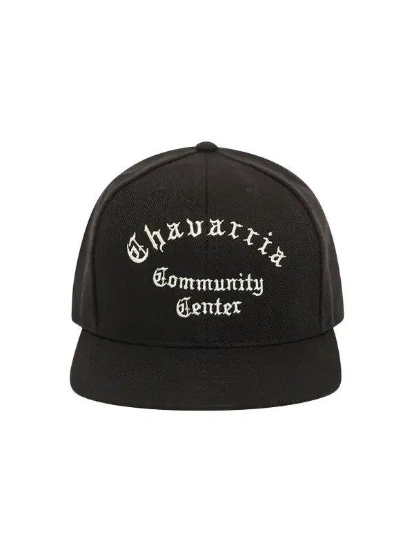 Willy Chavarria Chavarria Community Center Cap in Black Beauty