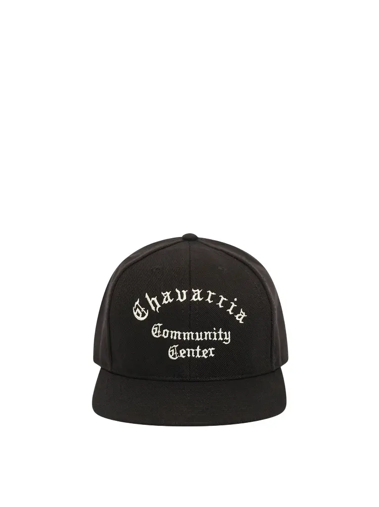Willy Chavarria Chavarria Community Center Cap in Black Beauty