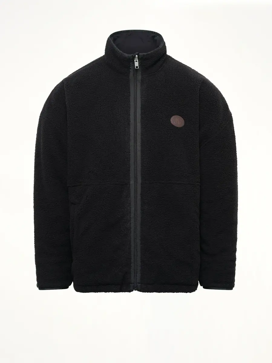 Willy Chavarria Willy Cozy Fleece in Black Beauty | Thumbnail 2 Willy Chavarria Willy Cozy Fleece in Black Beauty | Thumbnail 2