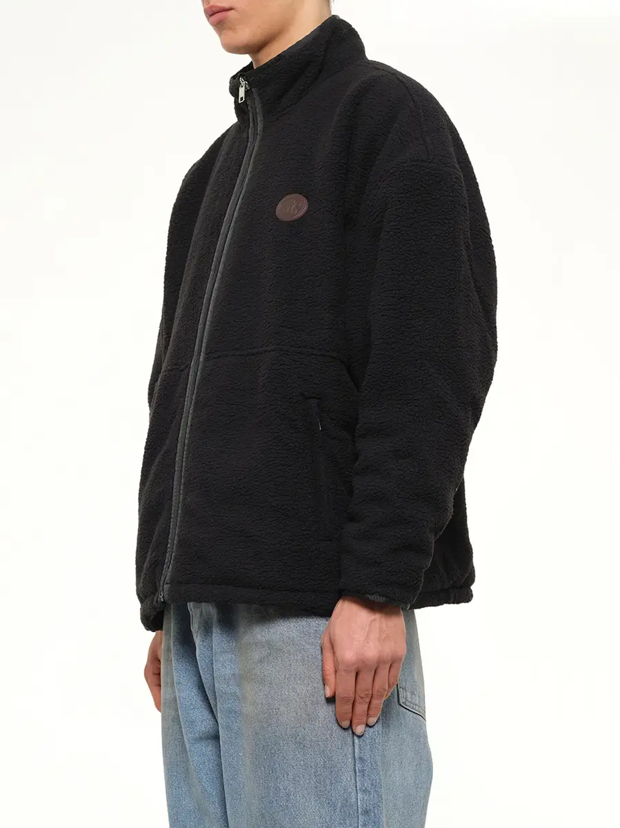 Willy Chavarria Willy Cozy Fleece in Black Beauty | Thumbnail 3 Willy Chavarria Willy Cozy Fleece in Black Beauty | Thumbnail 3