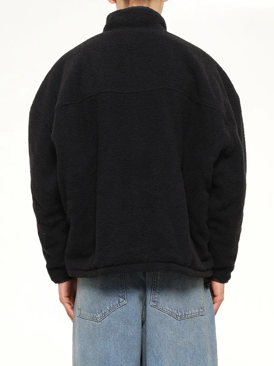 Willy Chavarria Willy Cozy Fleece in Black Beauty | Thumbnail 5 Willy Chavarria Willy Cozy Fleece in Black Beauty | Thumbnail 5