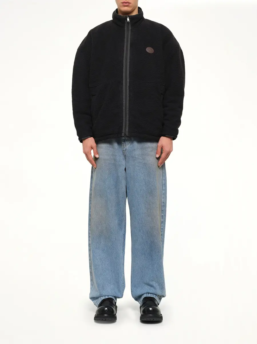 Willy Chavarria Willy Cozy Fleece in Black Beauty | Thumbnail 7 Willy Chavarria Willy Cozy Fleece in Black Beauty | Thumbnail 7