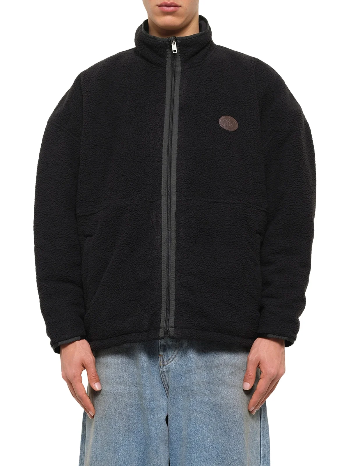 Willy Cozy Fleece in Black Beauty