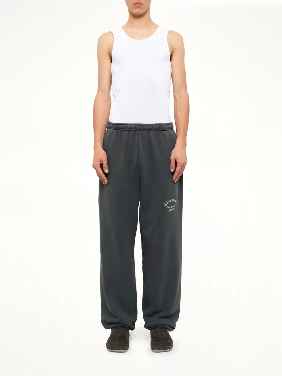 Willy Chavarria Chavarria Community Center Buffalo Sweatpant in Pirate Black | Thumbnail 7 Willy Chavarria Chavarria Community Center Buffalo Sweatpant in Pirate Black | Thumbnail 7