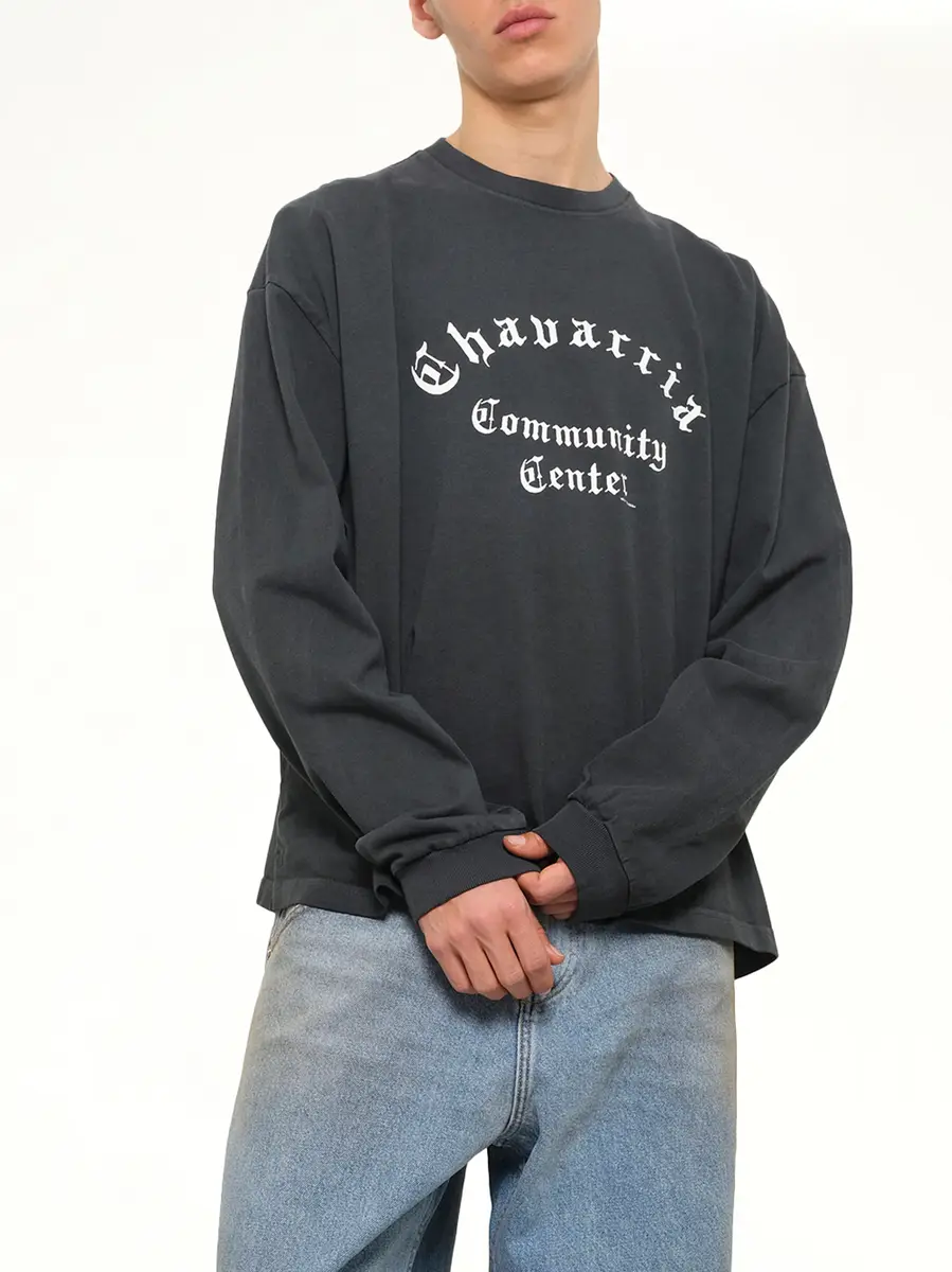 Willy Chavarria Community Center LS Buffalo T-shirt | Thumbnail 6 Willy Chavarria Community Center LS Buffalo T-shirt | Thumbnail 6