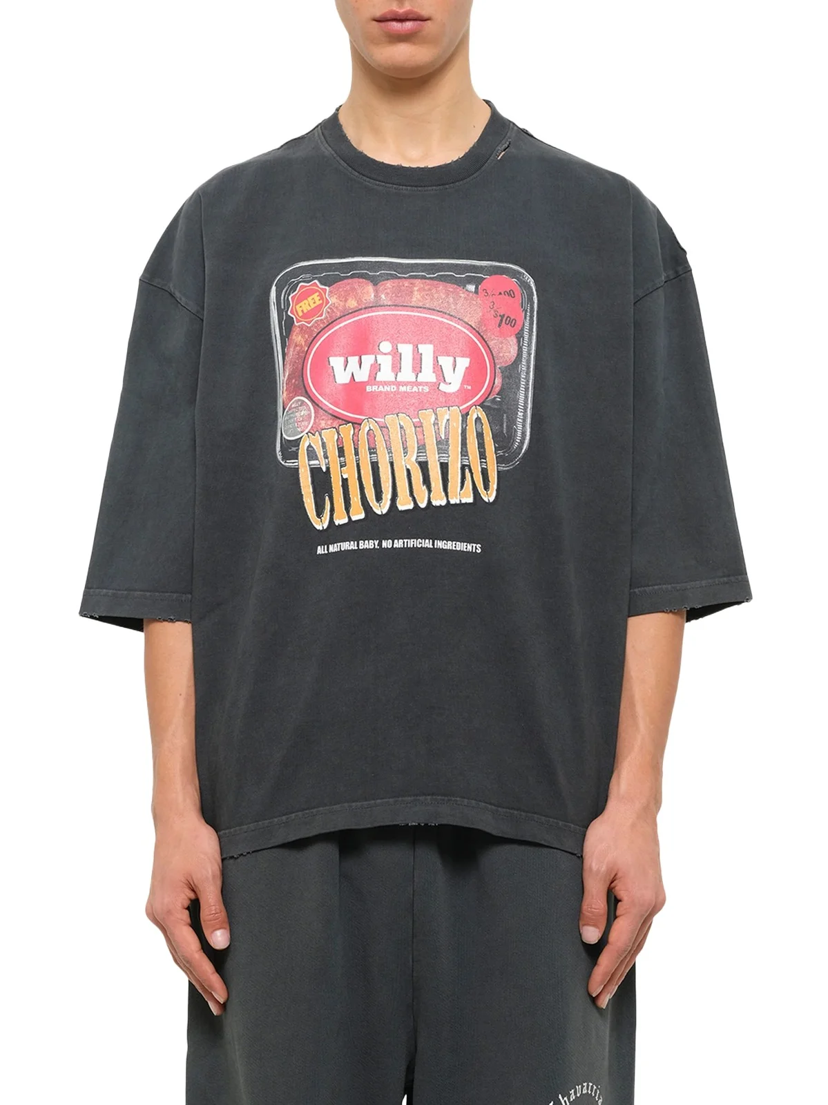 Especial Chorizo Buffalo T-shirt in Pirate Black Especial Chorizo Buffalo T-shirt in Pirate Black