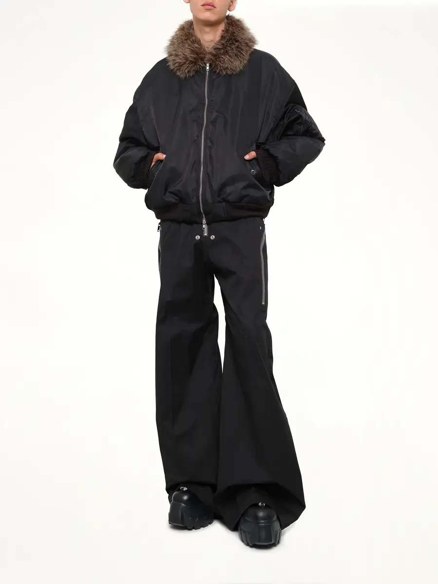 WALD Big Bomber Jacket in Dark Earth Tones | Thumbnail 4 WALD Big Bomber Jacket in Dark Earth Tones | Thumbnail 4