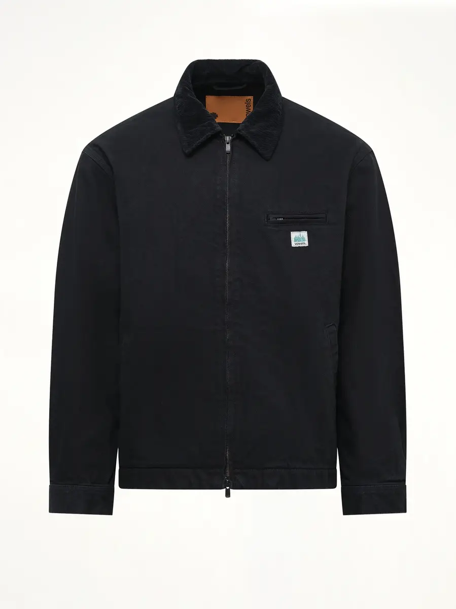 vowels Garment Dyed Zip Up Jacket | Thumbnail 2