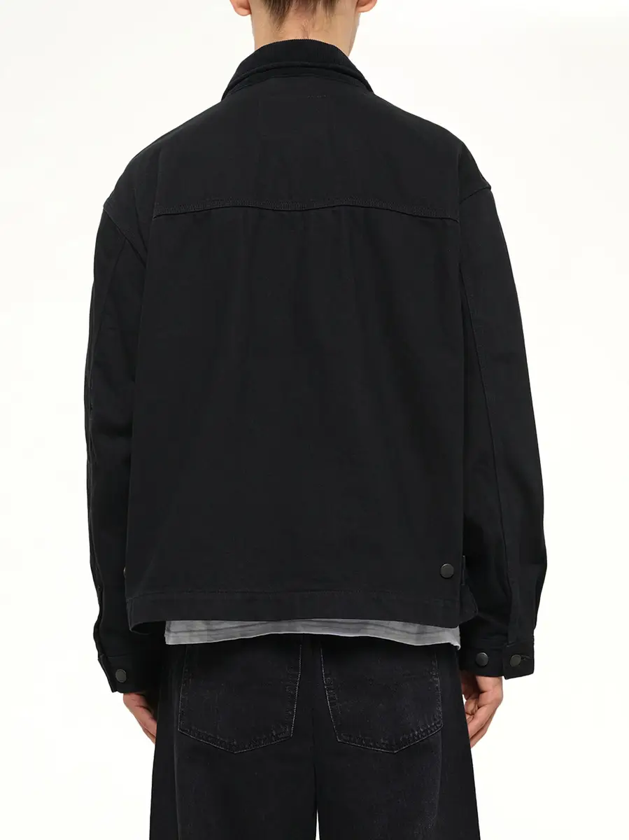 vowels Garment Dyed Zip Up Jacket | Thumbnail 5