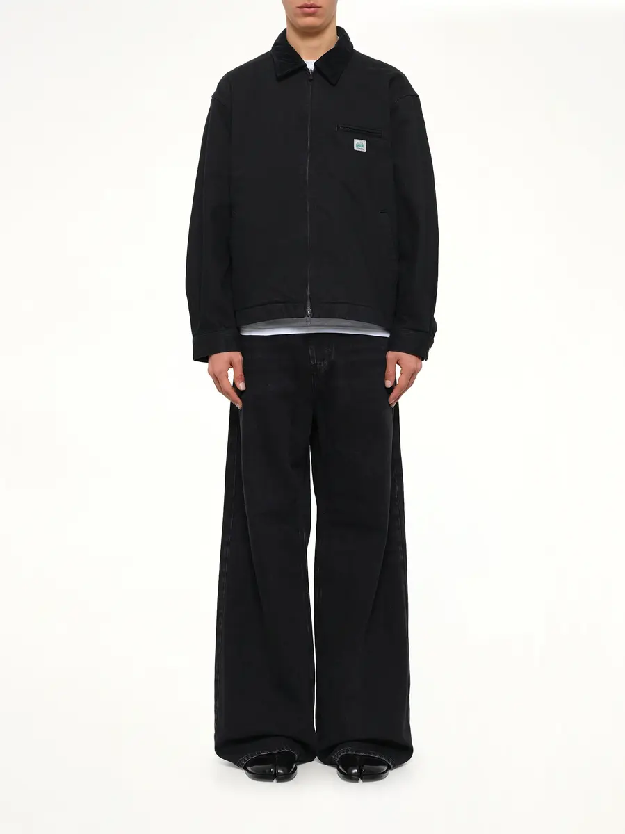 vowels Garment Dyed Zip Up Jacket | Thumbnail 7