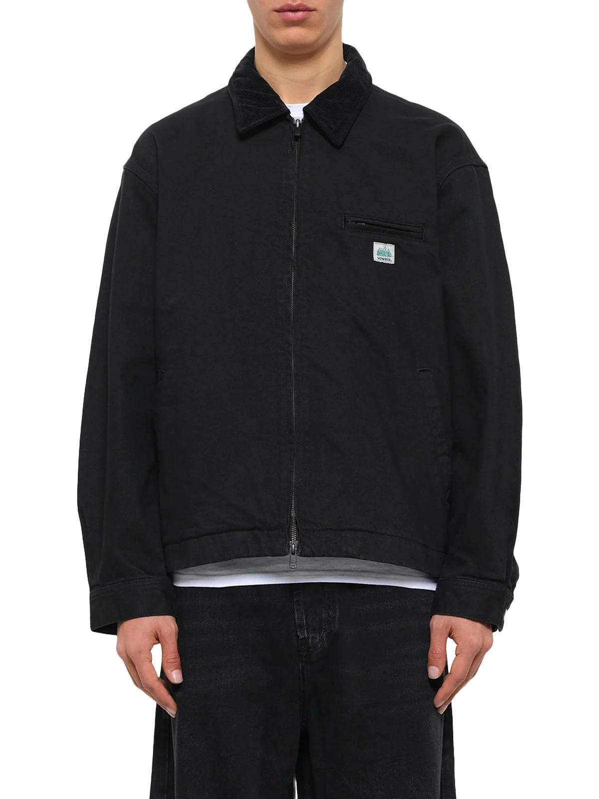 Garment Dyed Zip Up Jacket Garment Dyed Zip Up Jacket
