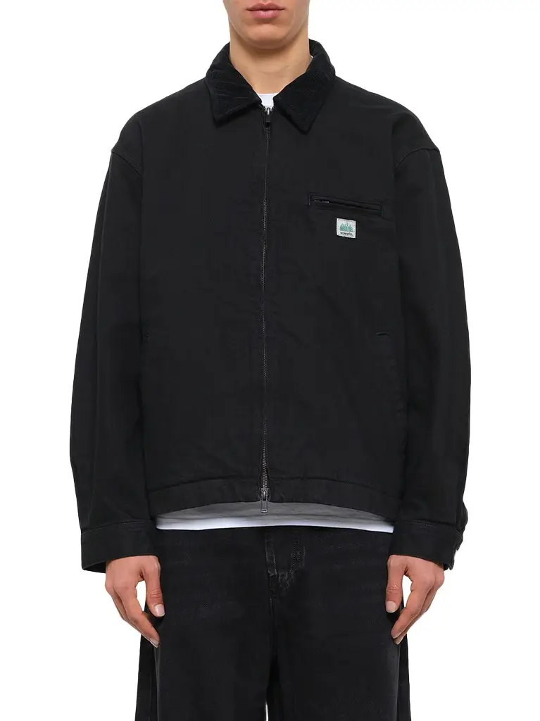 Garment Dyed Zip Up Jacket Garment Dyed Zip Up Jacket