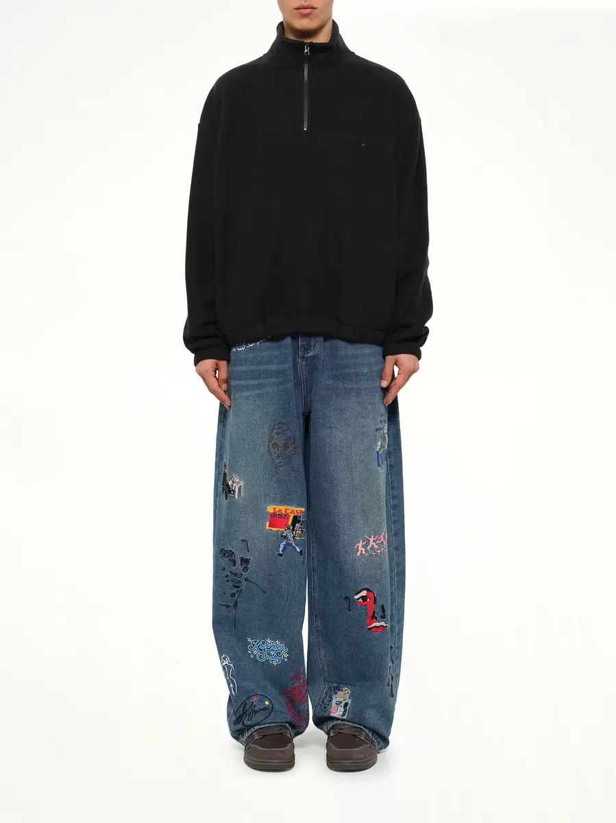vowels Quarter Zip | Thumbnail 7