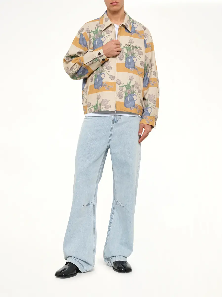 vowels Zip Up Jacket in Tulip | Thumbnail 4 vowels Zip Up Jacket in Tulip | Thumbnail 4