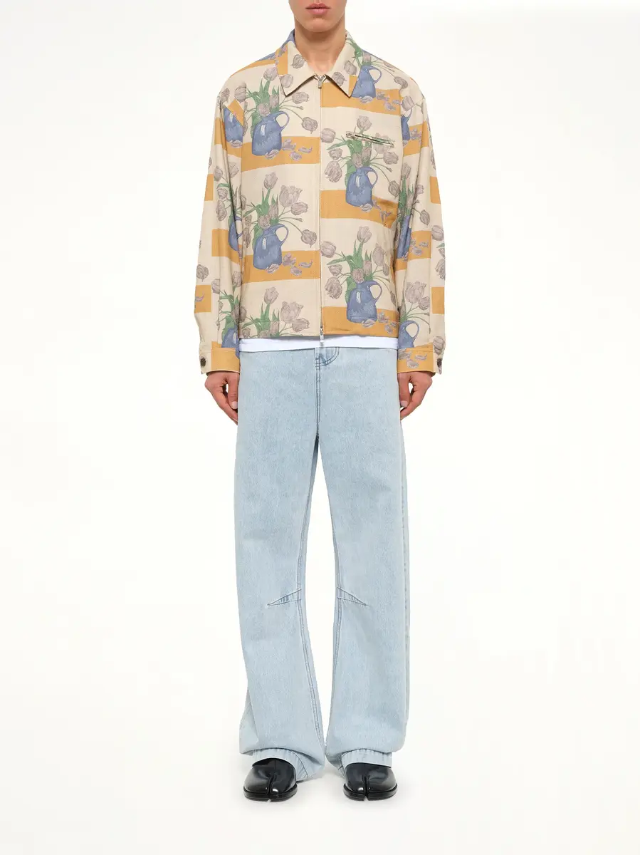 vowels Zip Up Jacket in Tulip | Thumbnail 7 vowels Zip Up Jacket in Tulip | Thumbnail 7