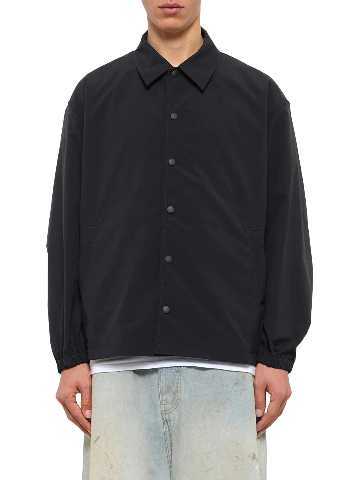 vowels Blur Coach Jacket