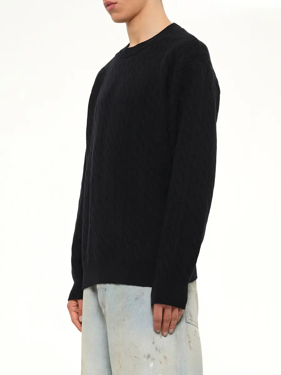 vowels Cable Knit Sweater | Thumbnail 3 vowels Cable Knit Sweater | Thumbnail 3