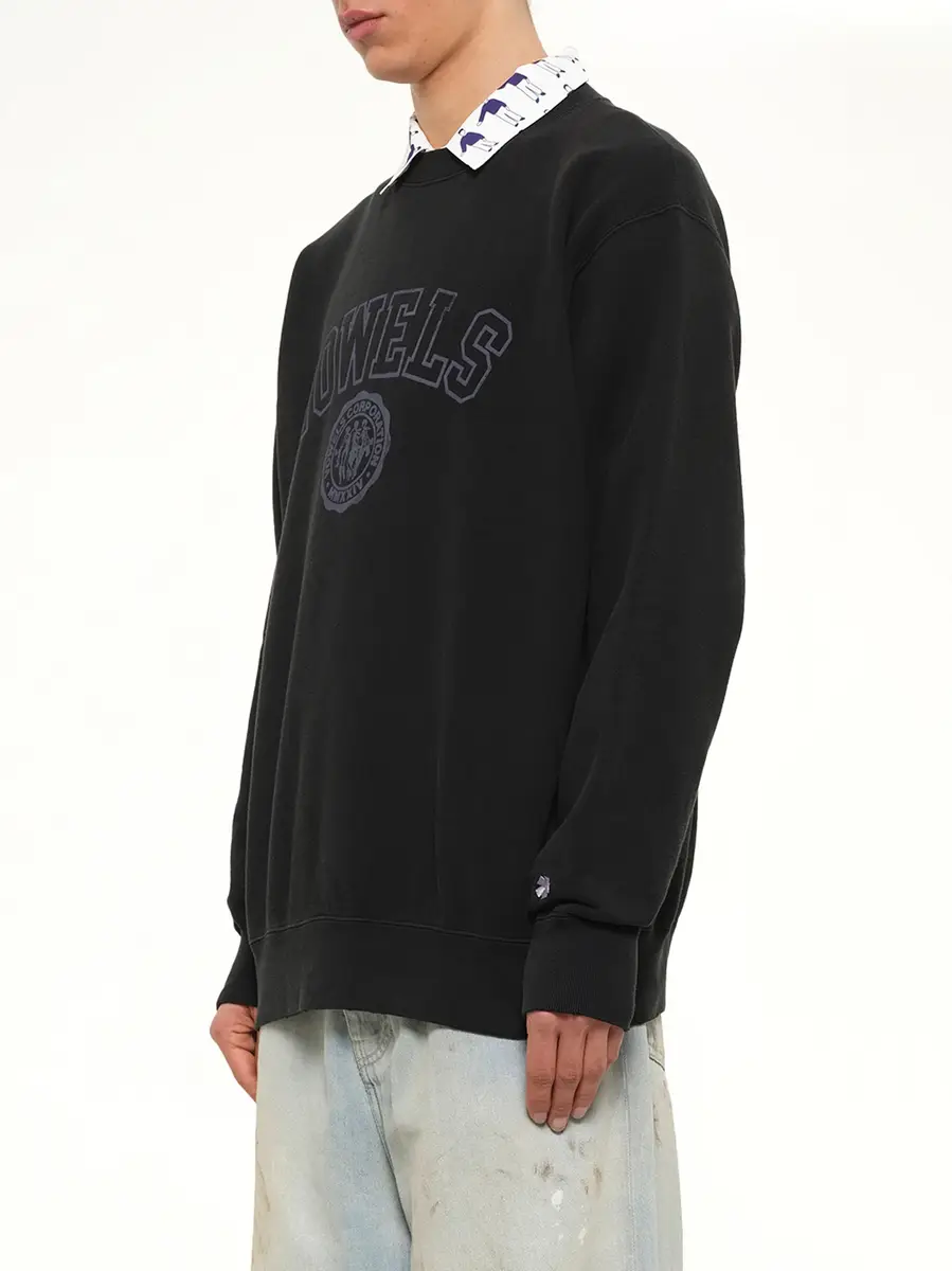 vowels Faded Collegiate Sweatshirt | Thumbnail 3 vowels Faded Collegiate Sweatshirt | Thumbnail 3