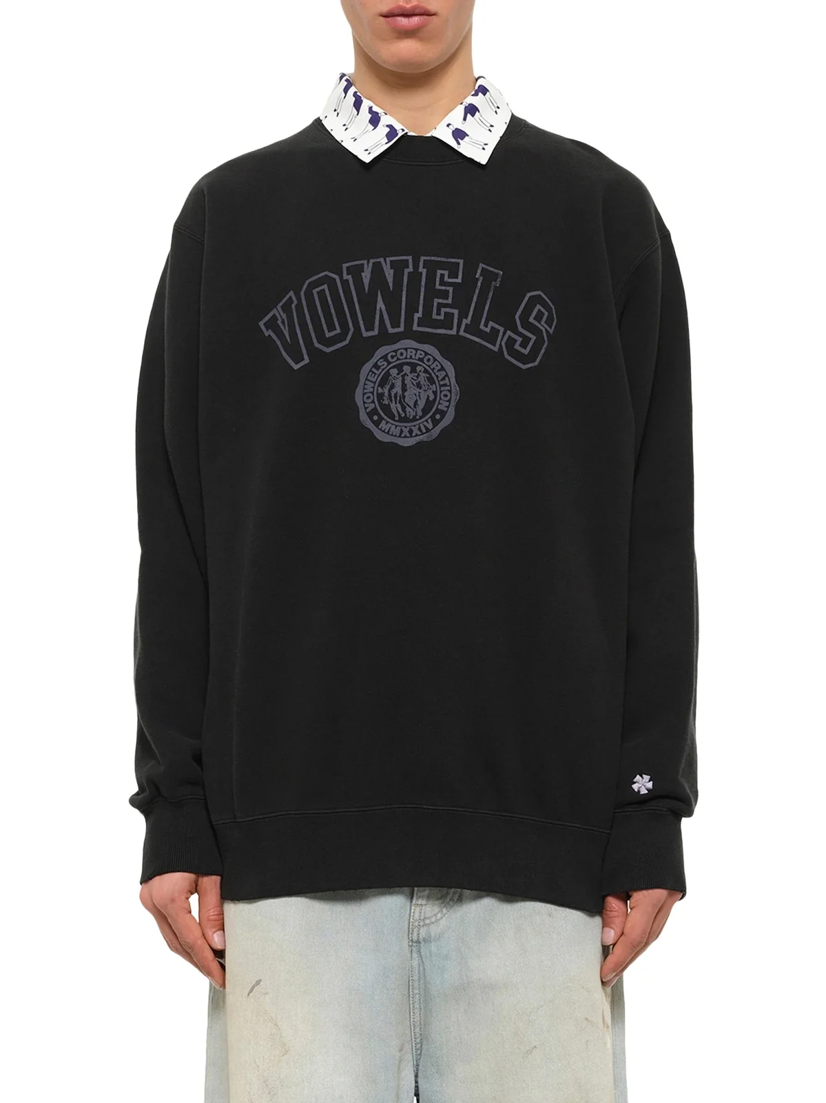 Faded Collegiate Sweatshirt