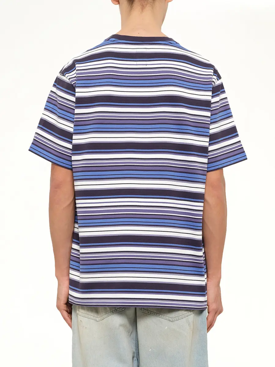 vowels S/s Stripe T-shirt in Blueberry | Thumbnail 5