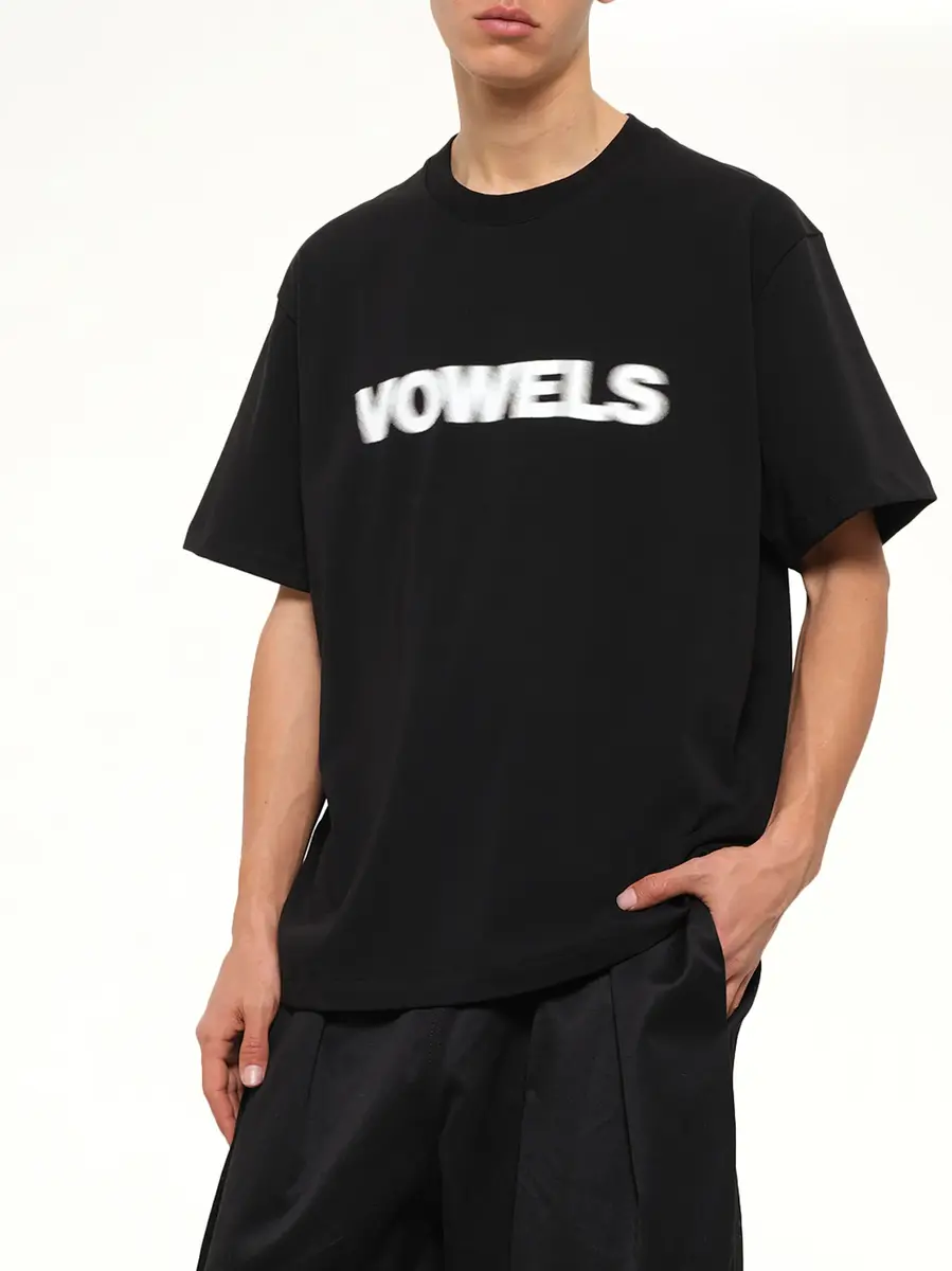 vowels Blur T-shirt | Thumbnail 6 vowels Blur T-shirt | Thumbnail 6