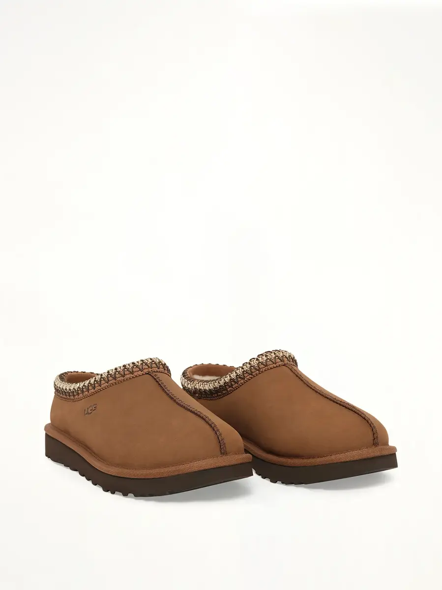 UGG Tasman Nubuck Slipper in Dark Chestnut | Thumbnail 2 UGG Tasman Nubuck Slipper in Dark Chestnut | Thumbnail 2