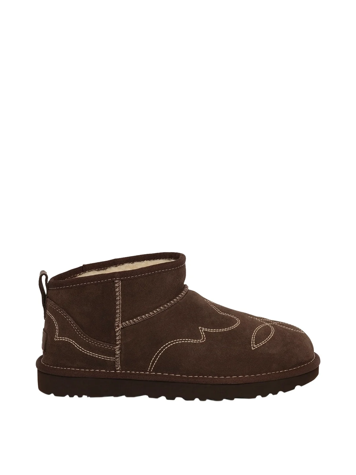 UGG Classic Ultra Mini Western Boots in Burnt Cedar