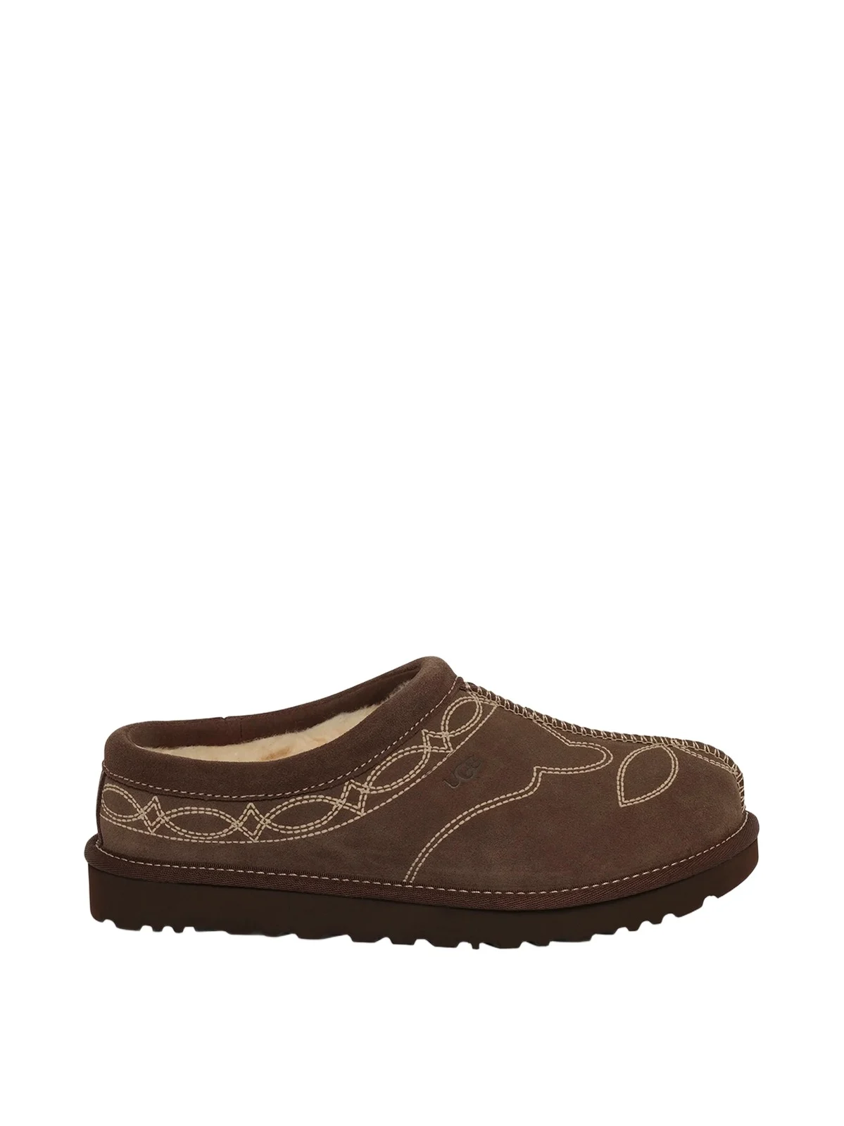 UGG Tasman Western Slipper in Burnt Cedar