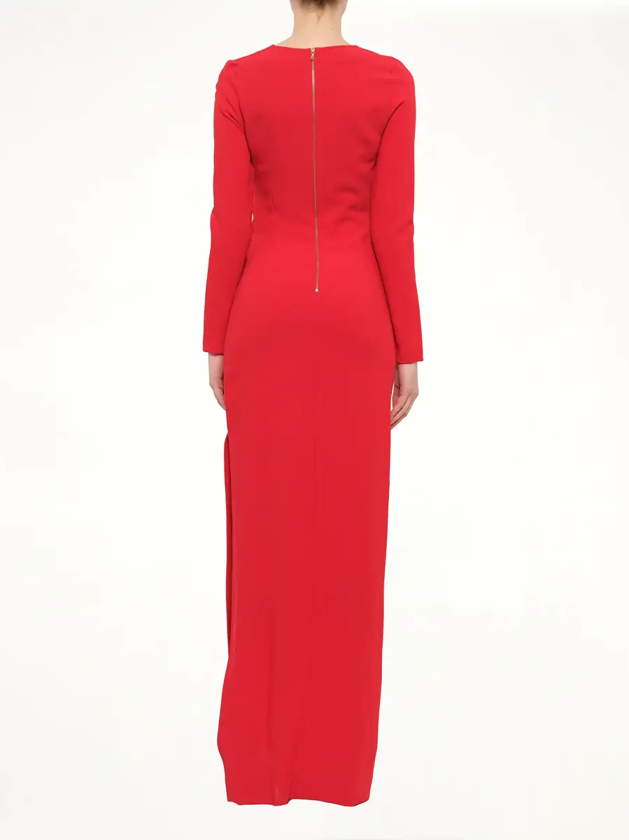 Lanvin Lanvin Long Dress | Thumbnail 4 Lanvin Lanvin Long Dress | Thumbnail 4