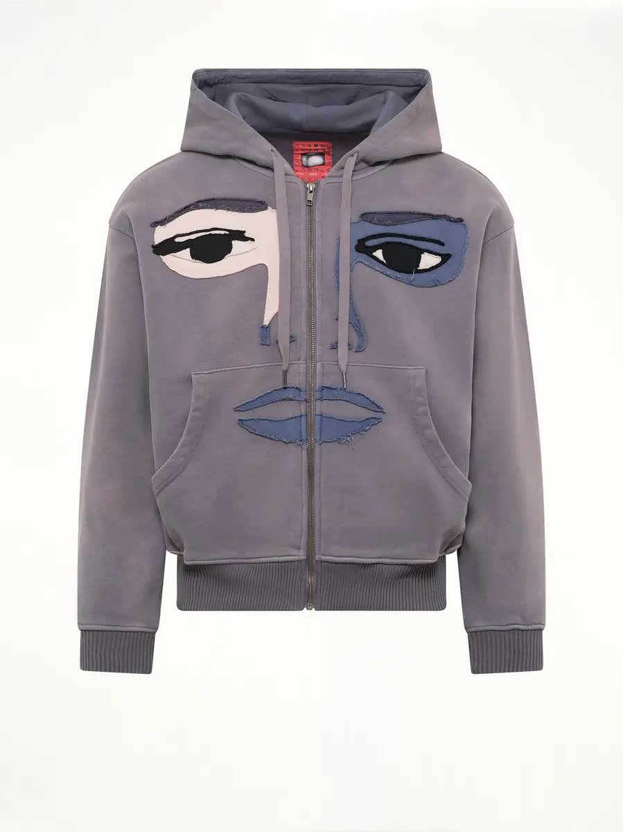 KidSuper Face Hoodie in Slate | Thumbnail 2 KidSuper Face Hoodie in Slate | Thumbnail 2