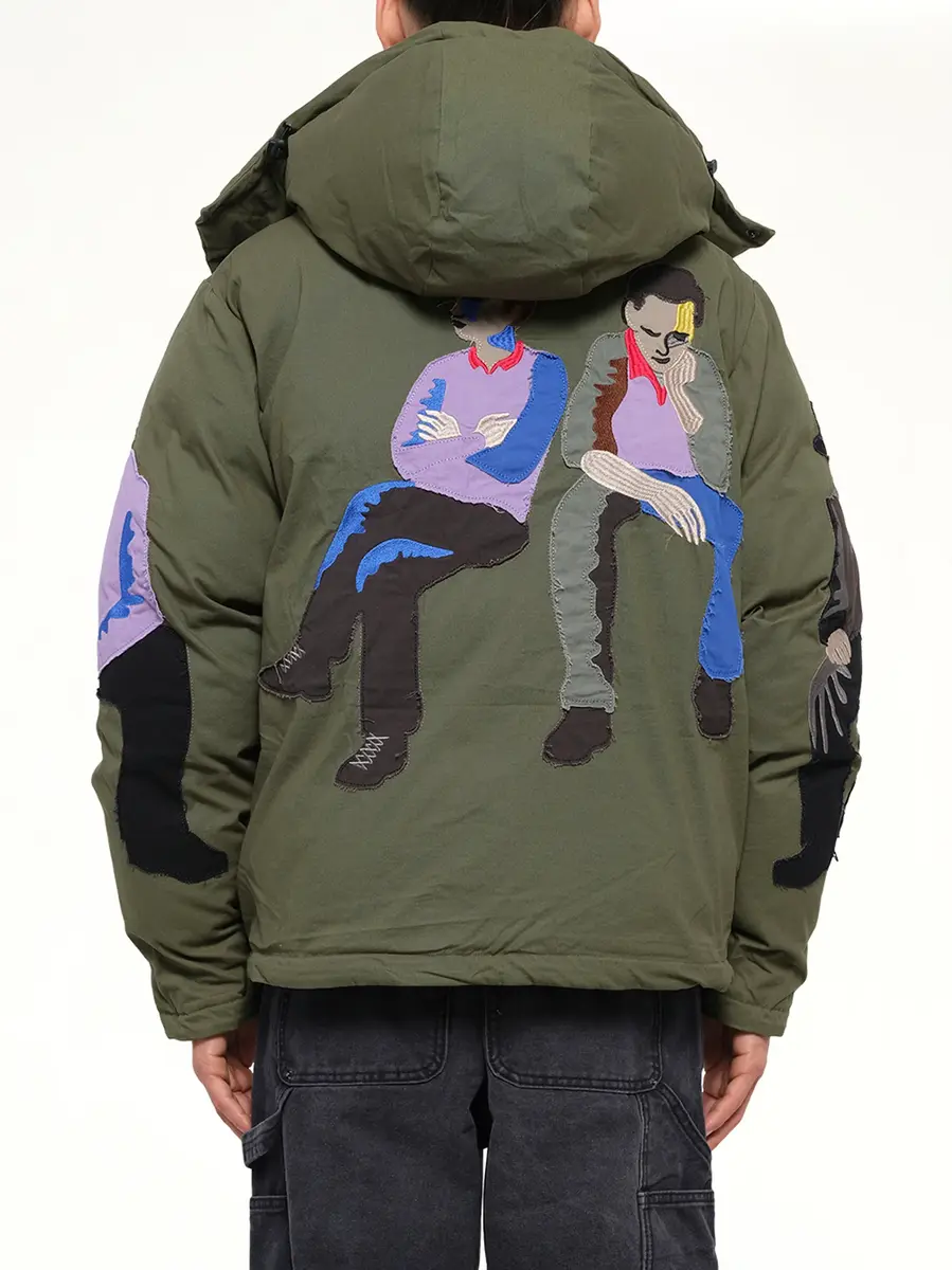 KidSuper Subway Car Patchwork Puffer | Thumbnail 5