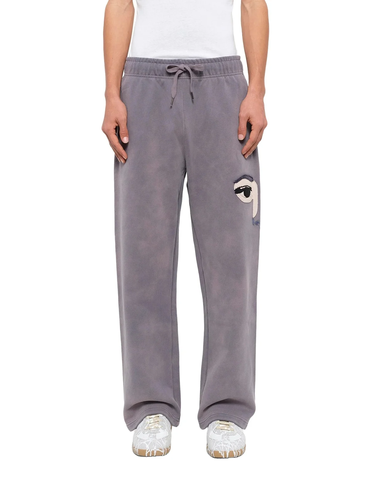 KidSuper Face Sweatpants in Slate