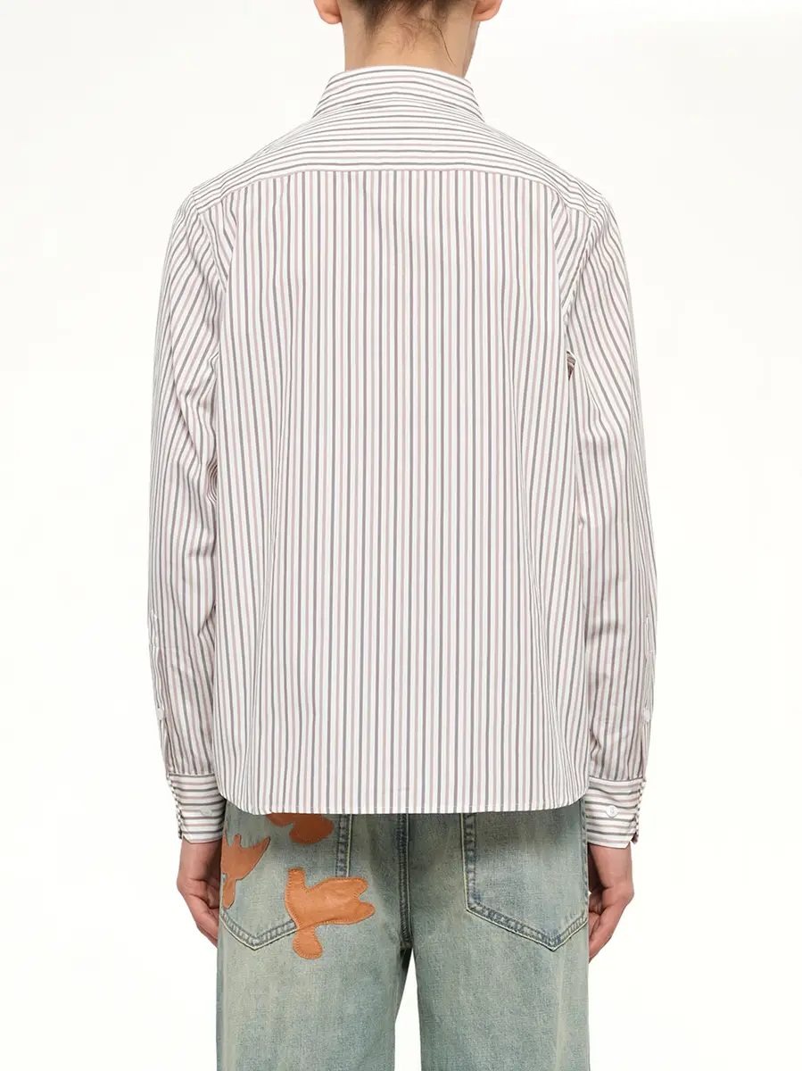 KidSuper Striped Face Button Up Shirt | Thumbnail 5 KidSuper Striped Face Button Up Shirt | Thumbnail 5