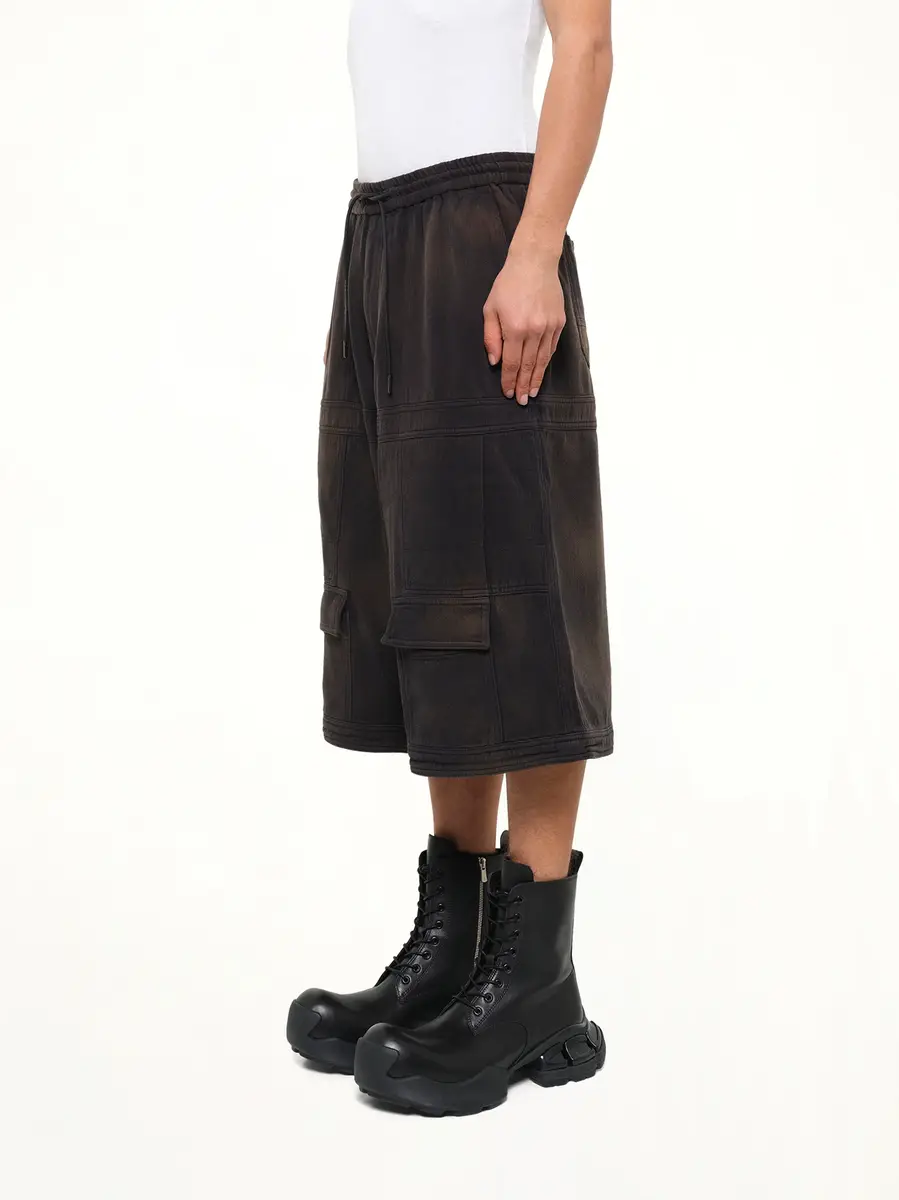 JUUNJ Rustic Denim Double‑Pocket Shorts | Thumbnail 3 JUUNJ Rustic Denim Double‑Pocket Shorts | Thumbnail 3